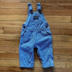 🇺🇸Genuine Vintage Oshkosh Vestbak Striped Overalls made in USA🇺🇸